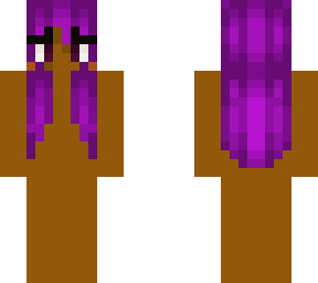 purple haired girl base