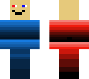 red and blue skin orginal