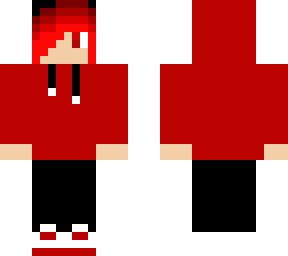 red hair and sweater
