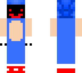 sonic with red face mask