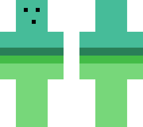 una skin verde