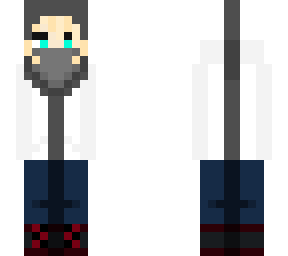 vergil "bloodflame" todoroki (white jacket w/ hood up)
