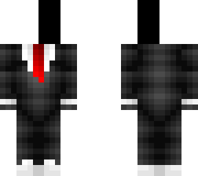 black and white with suit