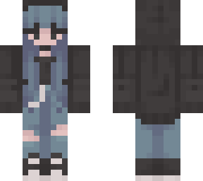 blue girl