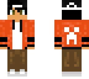 cap with creeper jacket