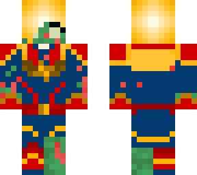 captain marvel zombie