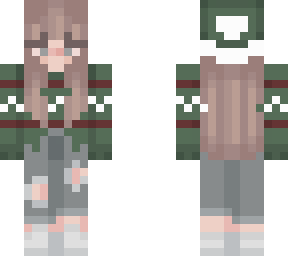 christmas sweater and hat