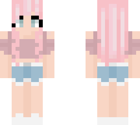 cotton pink-haired girl <3