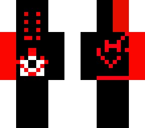 creepy red n black guy