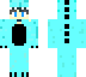 dinosaur raptor (turquoise)