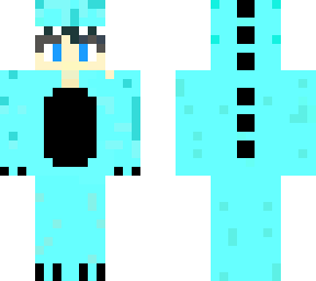 dinosaur raptor (turquoise)