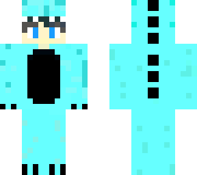 dinosaur raptor (turquoise)
