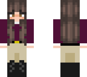 equestrian maroon shirt