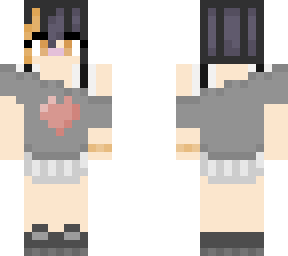 girl with heart shirt