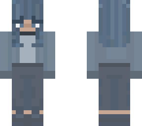 grey-blue girl