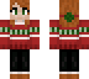 longer hair christmas skin. lol.