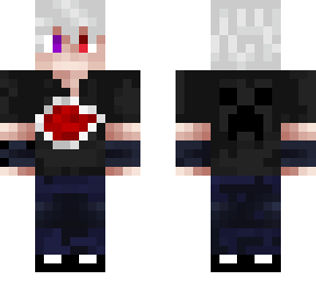 minecraft skin akatsuki