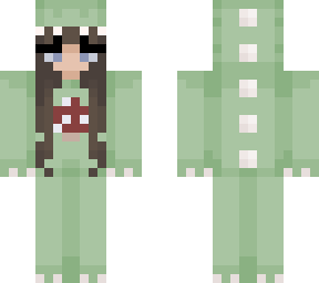 my custom dino pj skin