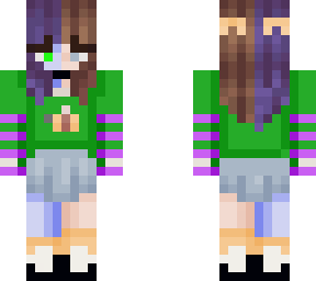 my oc but green :0