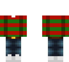 ob - red & green stripe w/ jeans
