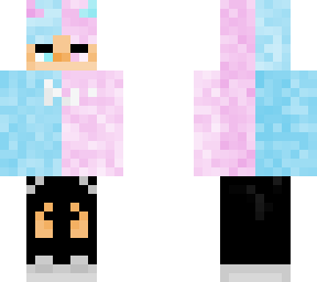 pink and light blue guy