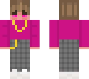 pink dressed guy