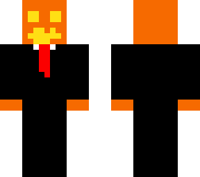 pumpkin in a suit