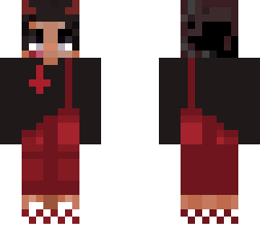 red dungaree