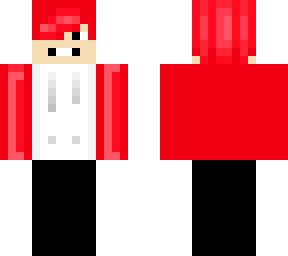 red sweatshirt boy