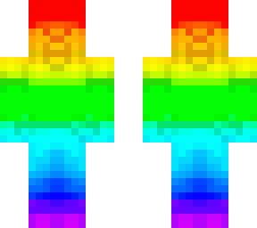 reflected rainbow steve
