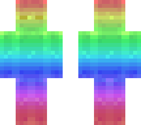 reflection rainbow steve