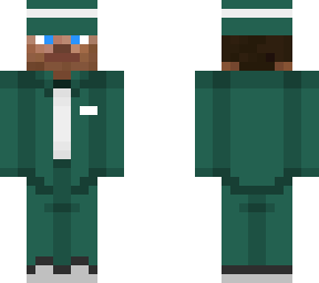 rf11 made this skin i just added a hat and steve eyes