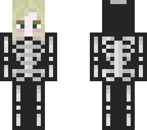 skeleton girl