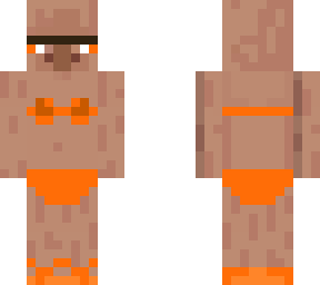 bikini villager orange