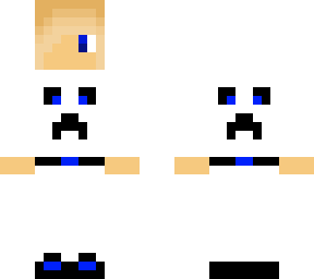 blonde hair and blue eyes