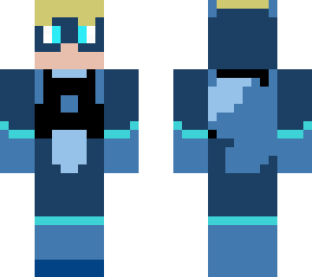 blue squirrel boy