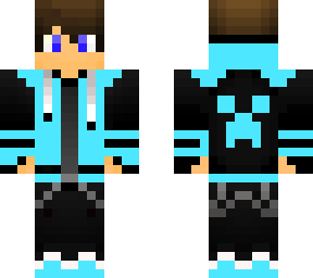 bright blue creeper