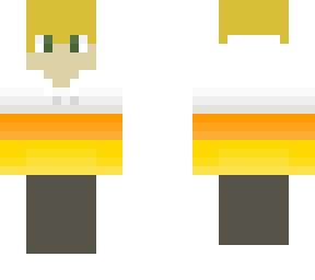 candy corn blond guy