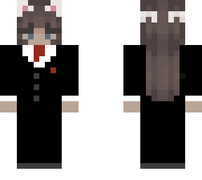cat girl with sait