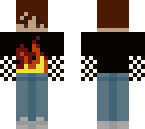 fire outfit but with face