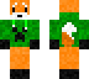 fox in creeper sweater