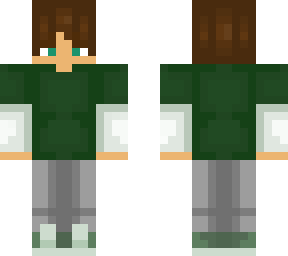 green eyed boy with brown hair