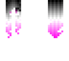 hair base - fade to purple