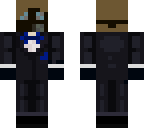 minecraft movie “gas mask” guard