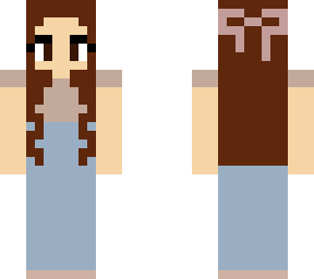 misty in brown half sleeve shirt
