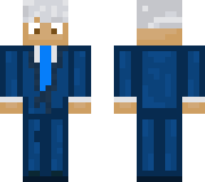 my  [ oc ]  blue suit