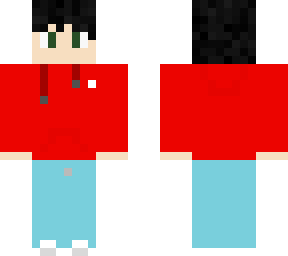 my own red hoodie gamer boy v.2