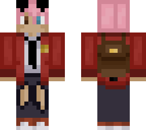 prince kei uni backpack no mask pink hair