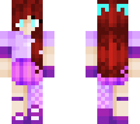 purple girl