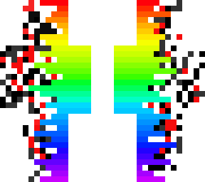 rainbow infected tnt creeper
